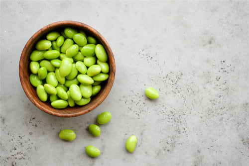 Edamame in a bowl