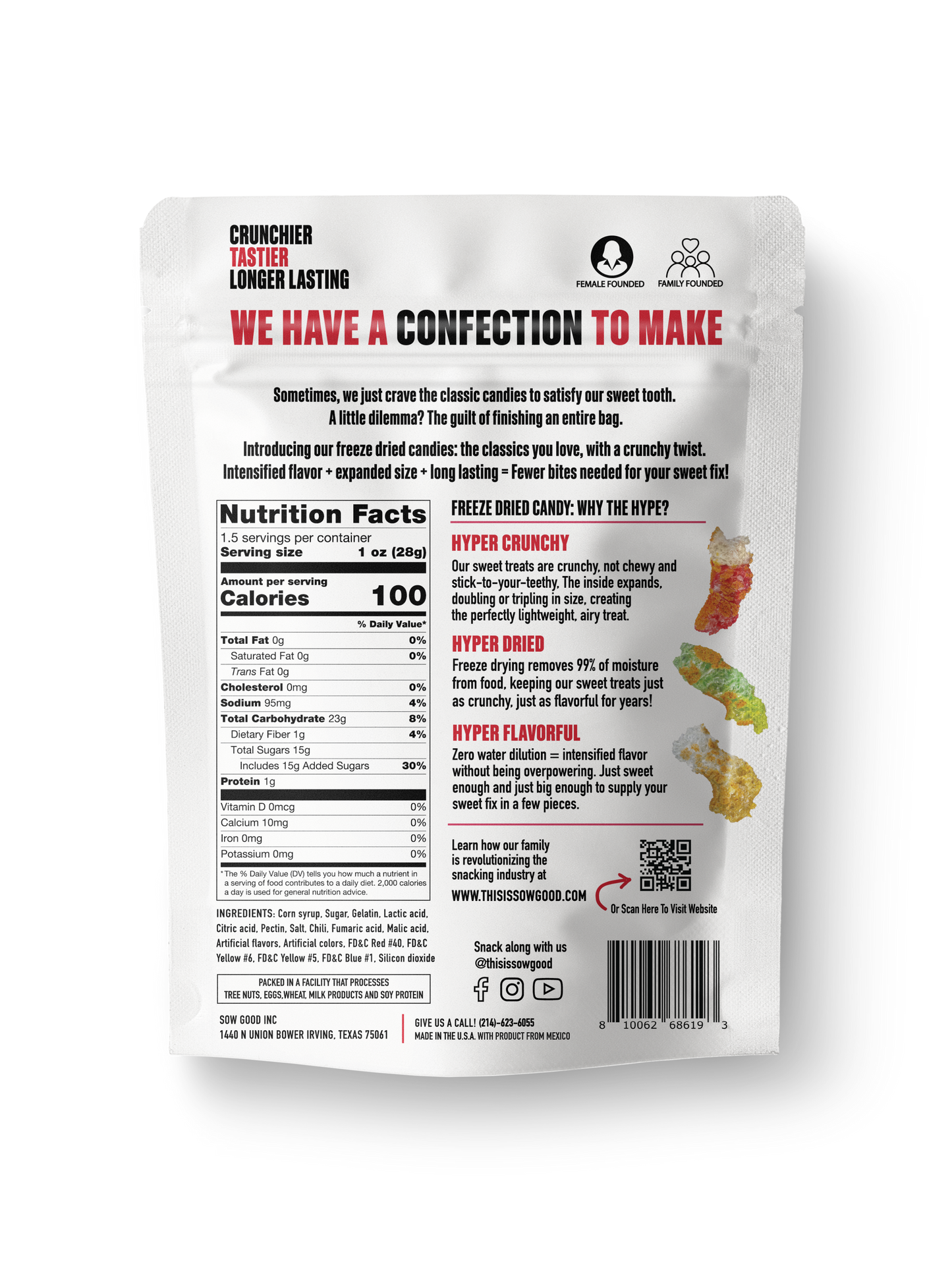 Chamoy Sweet Worms 1.5oz